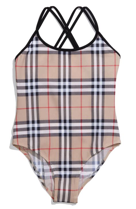 burberry girls'|girls burberry swimsuit.